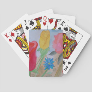 Summer Flower Garden  Playing Cards
