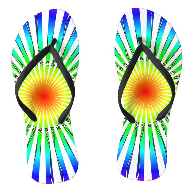 Summer Flower Jandals (Footbed)