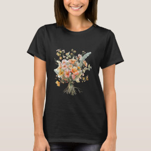 Summer Flower Nature Lover Floral Tied Bouquet Wil T-Shirt
