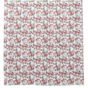 Summer flowers 1 shower curtain