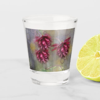 Summer Flowers Bandanna Desk Organiser Shot Glass