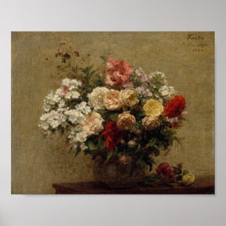 Summer Flowers by Henri Fantin-Latour Poster