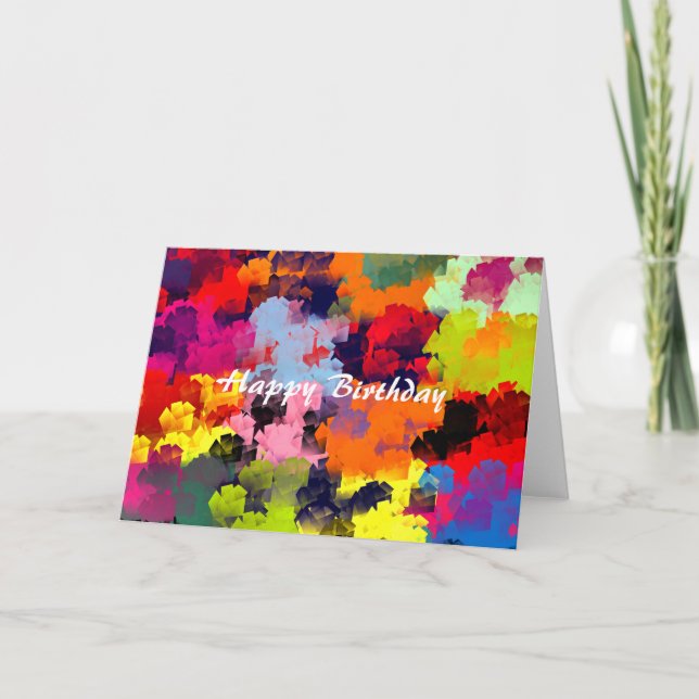 SUMMER FLOWERS CARD (Front)