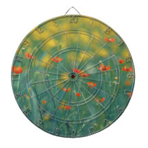 Summer Flowers (Floral Field) (Red Flowers)