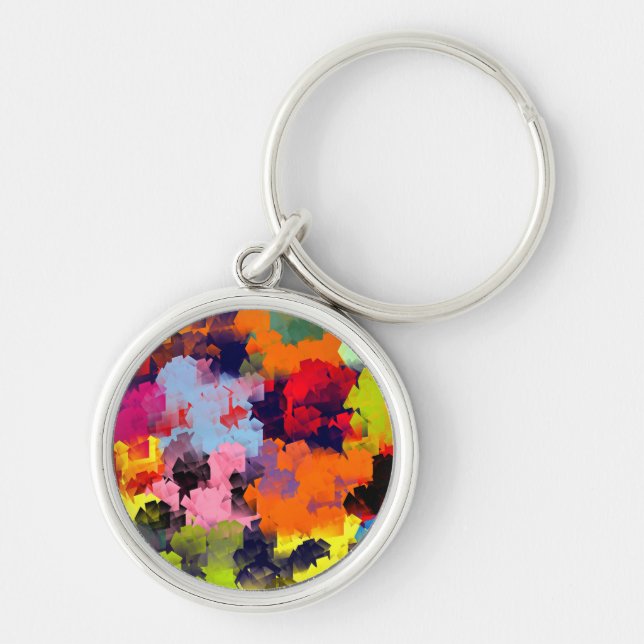 SUMMER FLOWERS KEY RING (Front)