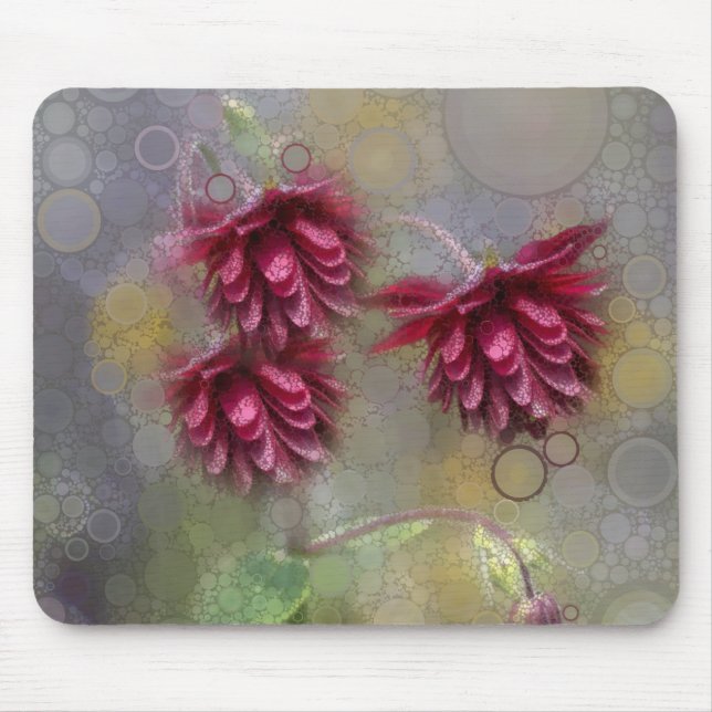 Summer Flowers Mouse Pad (Front)