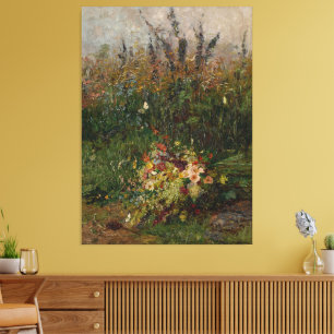Summer Flowers of the Field Canvas Print