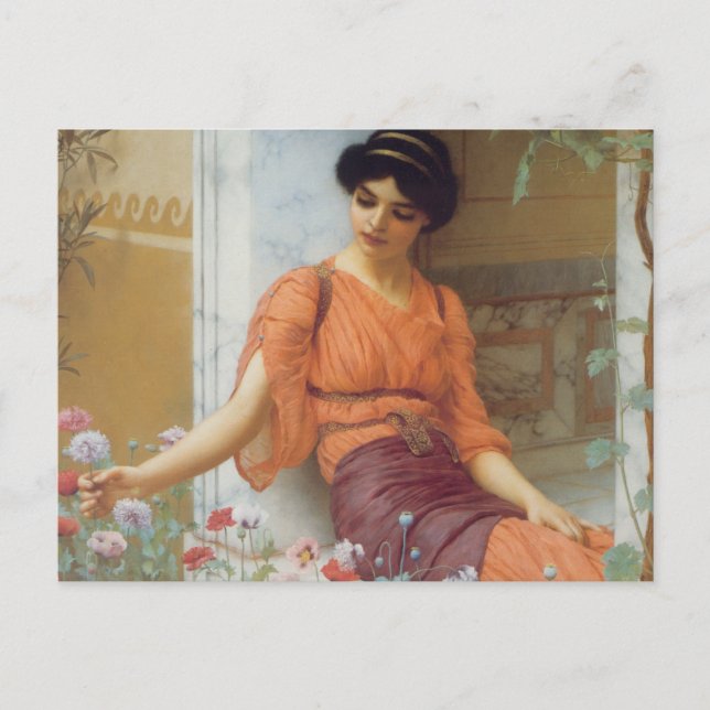 Summer Flowers Postcard (Front)