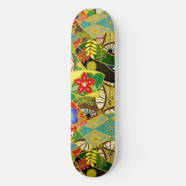 Summer Flowers Skateboard (Front)