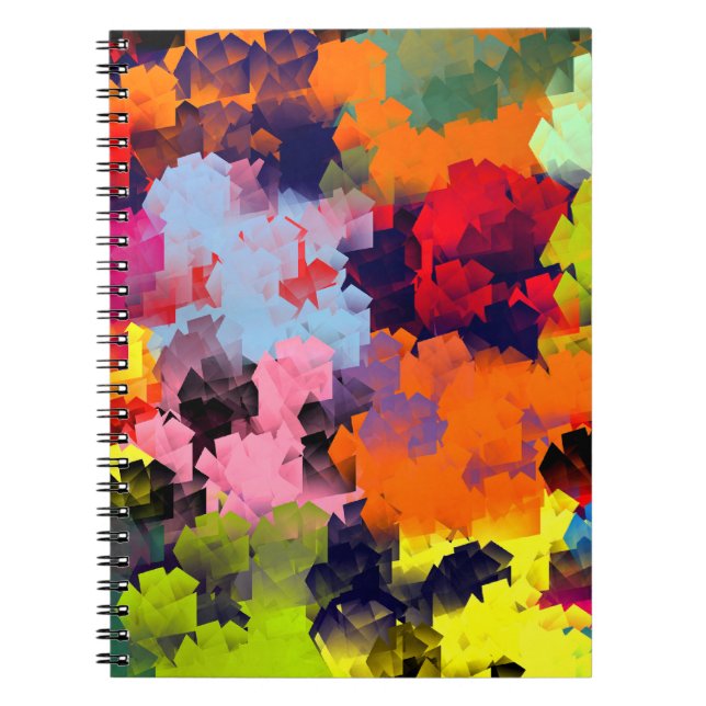 SUMMER FLOWERS SPIRAL NOTEBOOK (Front)