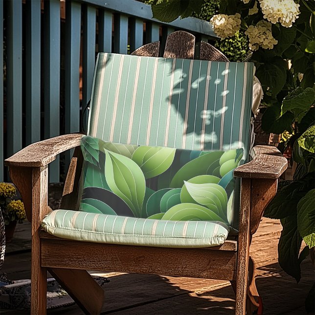 Summer Foliage Lumbar Cushion (Creator Uploaded)