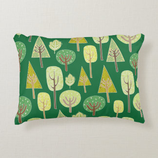 Summer Forest: Nature Inspired Design Decorative Cushion