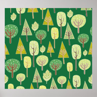 Summer Forest: Nature Inspired Design Poster