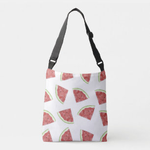 Summer fruit, Juicy watermelons Crossbody Bag
