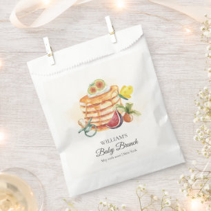 Summer Fruit Pancake Pacifier Brunch Baby Shower  Favour Bags