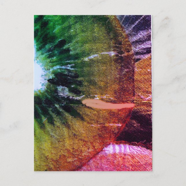 Summer Fruit Party Beach and Pool Postcard (Front)