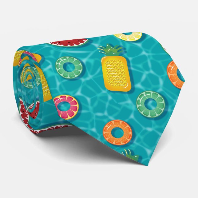 Summer Fruit Tie (Rolled)
