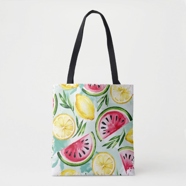 Summer Fruit Tote Bag (Front)