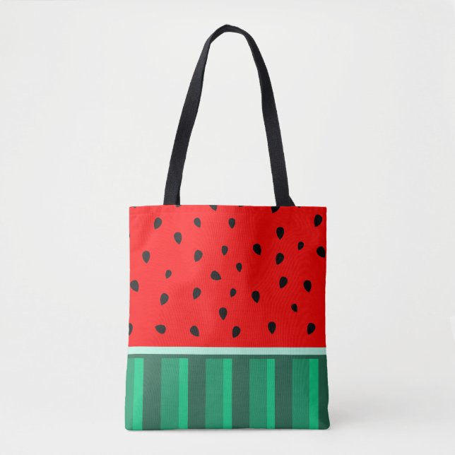 Summer Fruit  - Watermelon Tote Bag (Front)