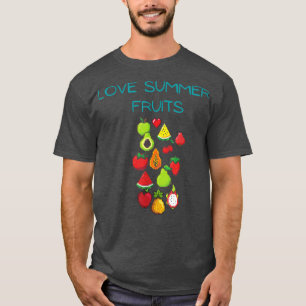 Summer fruit wear, vegans, vegetarians, healthy li T-Shirt