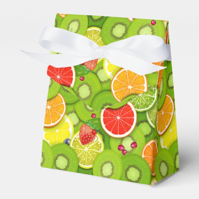 Summer Fruits 2 Favour Box (Front Side)