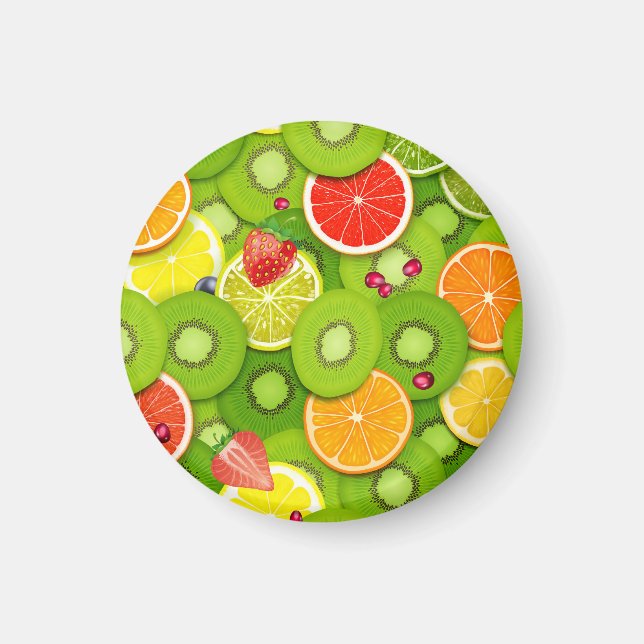 Summer Fruits 2 Magnet (Front)