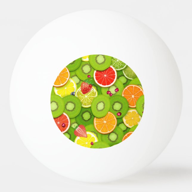 Summer Fruits 2 Ping Pong Ball (Front)