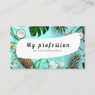 Summer Fruits Business Card