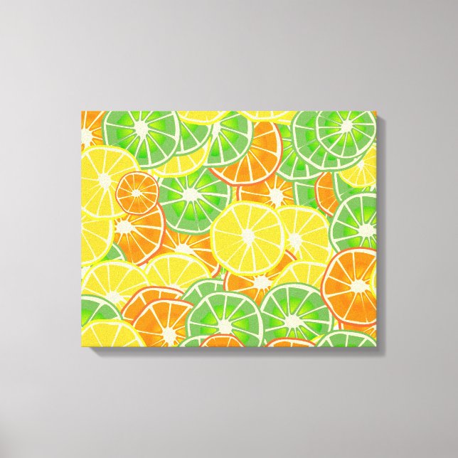 Summer Fruits Canvas Print (Front)