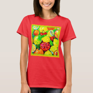  "Summer Fruits" Cute Art. Buy Now  T-Shirt