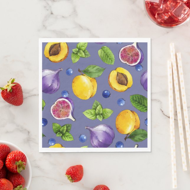 Summer Fruits Napkin (Insitu)