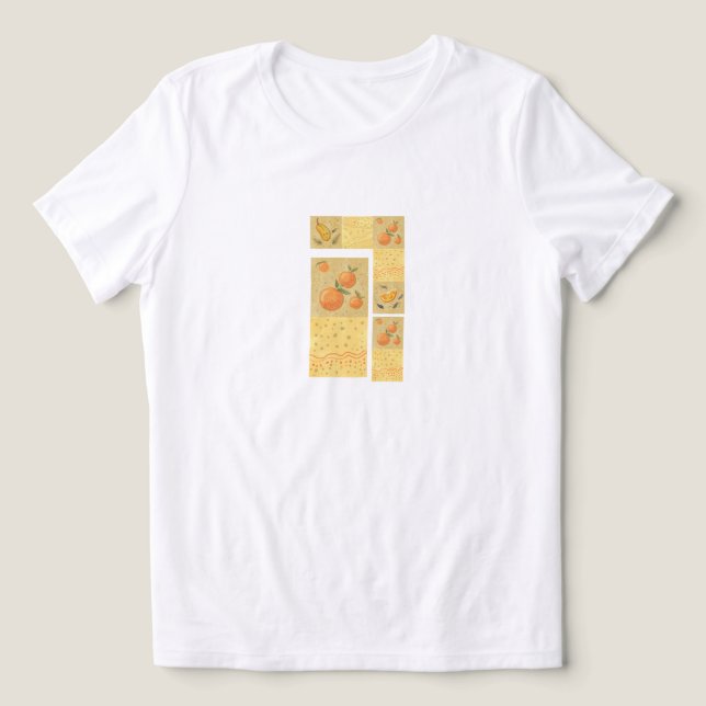 summer fruits soft palette T-Shirt Tri-Blend Shirt (Design Front)