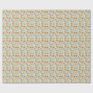 Summer Fruits & Sunflowers - Beach Picnic Pattern Wrapping Paper