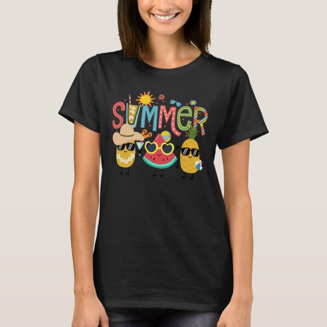 Summer fruits  T-Shirt (Front)