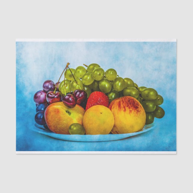 Summer fruits tissue paper (Front)