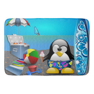 SUMMER FUN AT THE BEACH BATH MAT