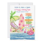 Summer Fun Beach and Surf Girls Birthday