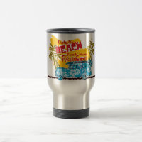 Summer Fun Beach Family Reunion Customisable Mug