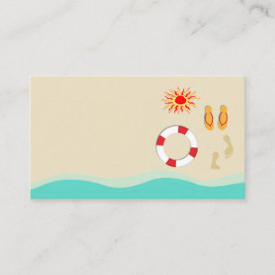 Summer Fun Business Card