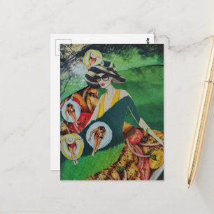 Summer Fun Collage Postcard