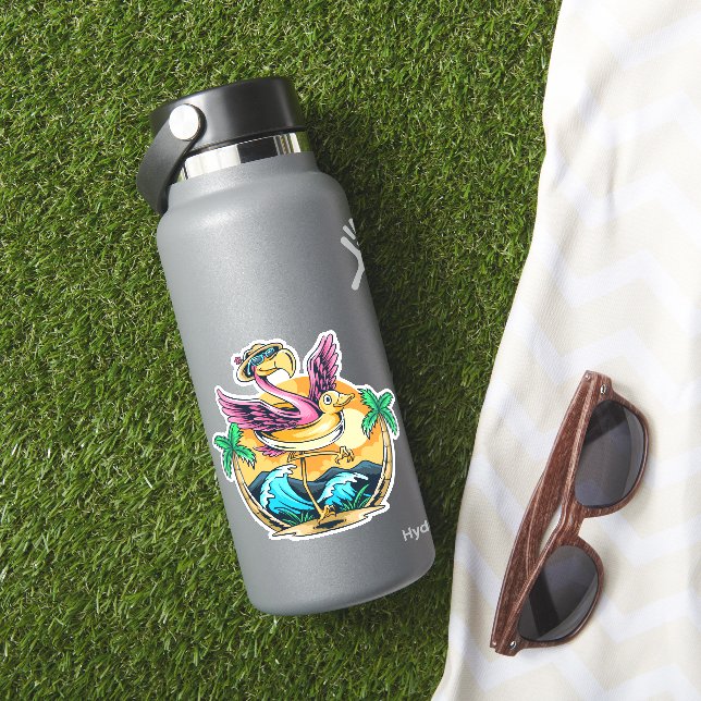 Summer Fun Flamingo (HydroFlask Insitu)