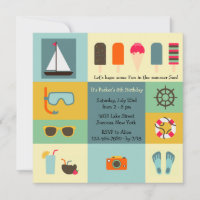 Summer Fun Invitation