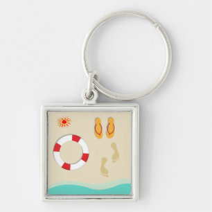 Summer Fun Key Ring
