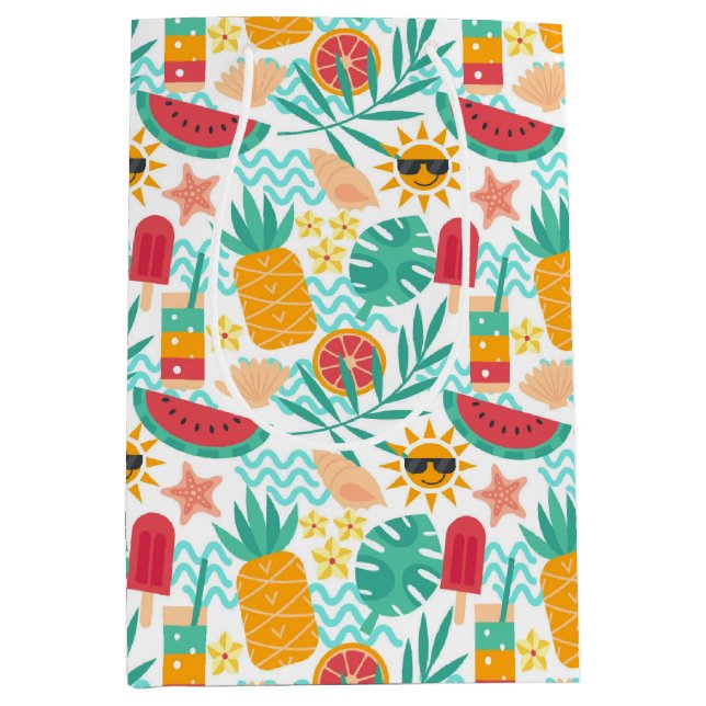 Summer Fun Medium Gift Bag (Front)