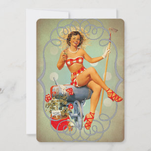 Summer Fun Party I - Invitation Card