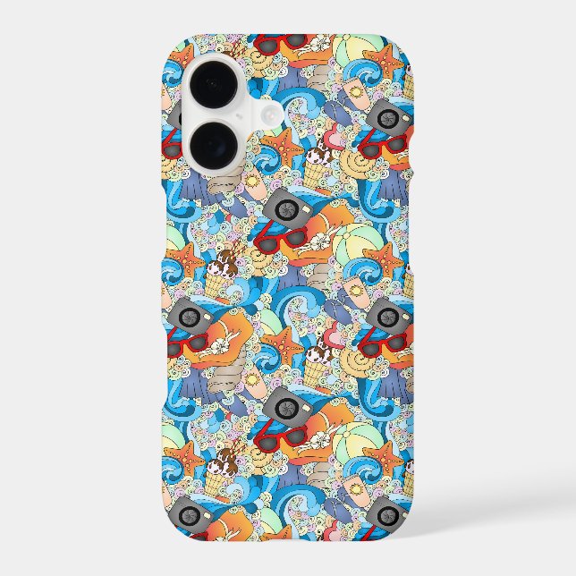 Summer Fun Pattern | Add Your Initial 2 (Back)