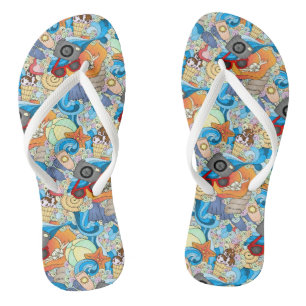 Summer Fun Pattern Jandals
