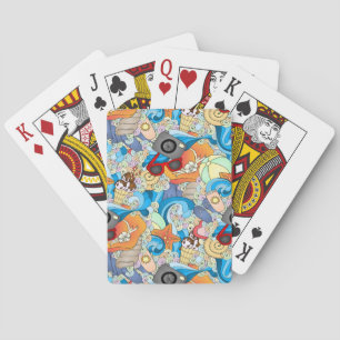 Summer Fun Pattern Playing Cards