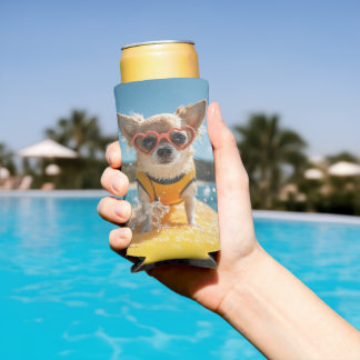 summer fun seltzer can cooler