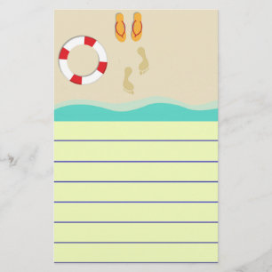 Summer Fun Stationery